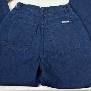 Vintage Zena Classic Blue Jeans High‎ Waisted Mom Jeans pleated front Women’s 8